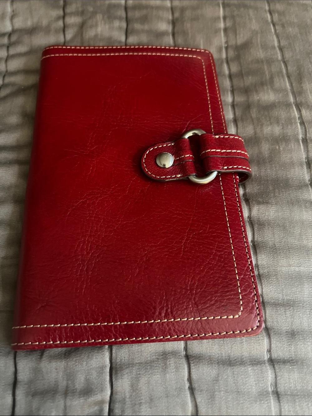 Fossil Red Leather Snap Wallet
Passport wallet